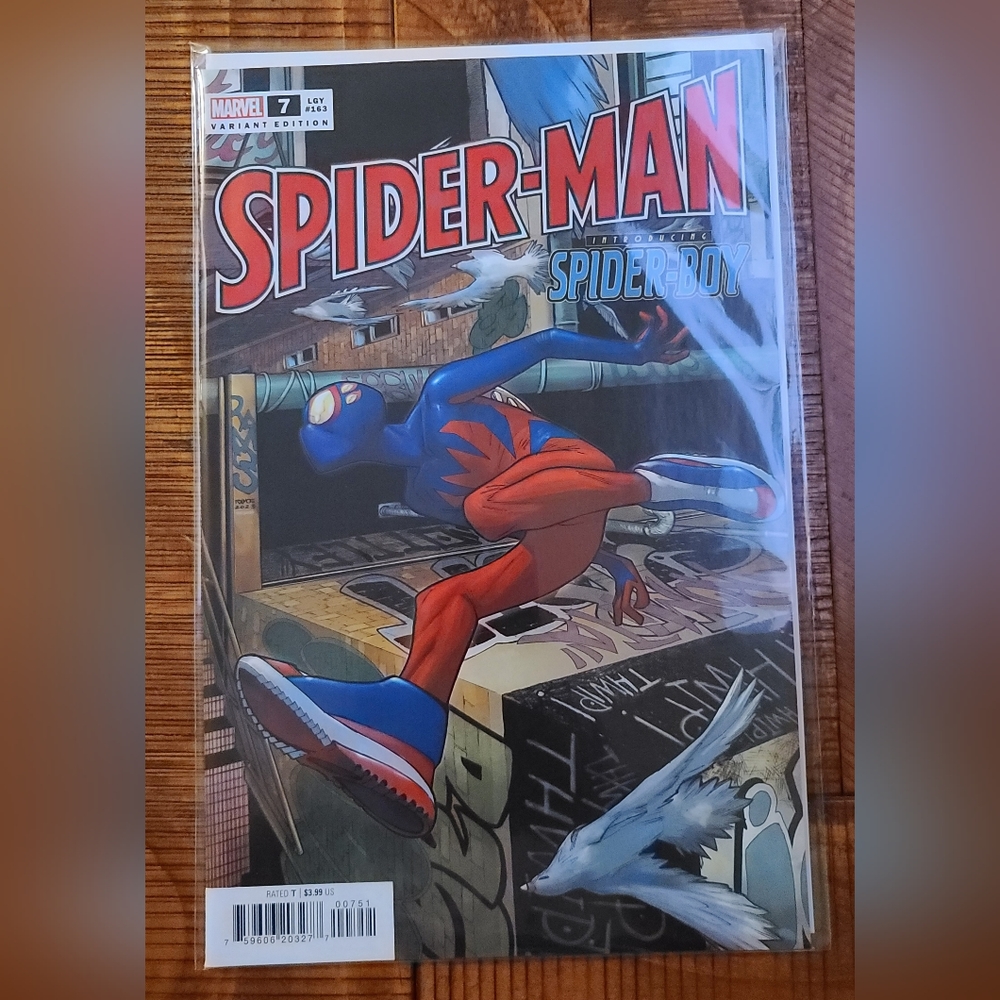 Spider-Man #7 Humberto Ramos Secret Spoiler Variant Key 1st App Spider-Boy